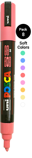 POSCA Pack 8 Colors
